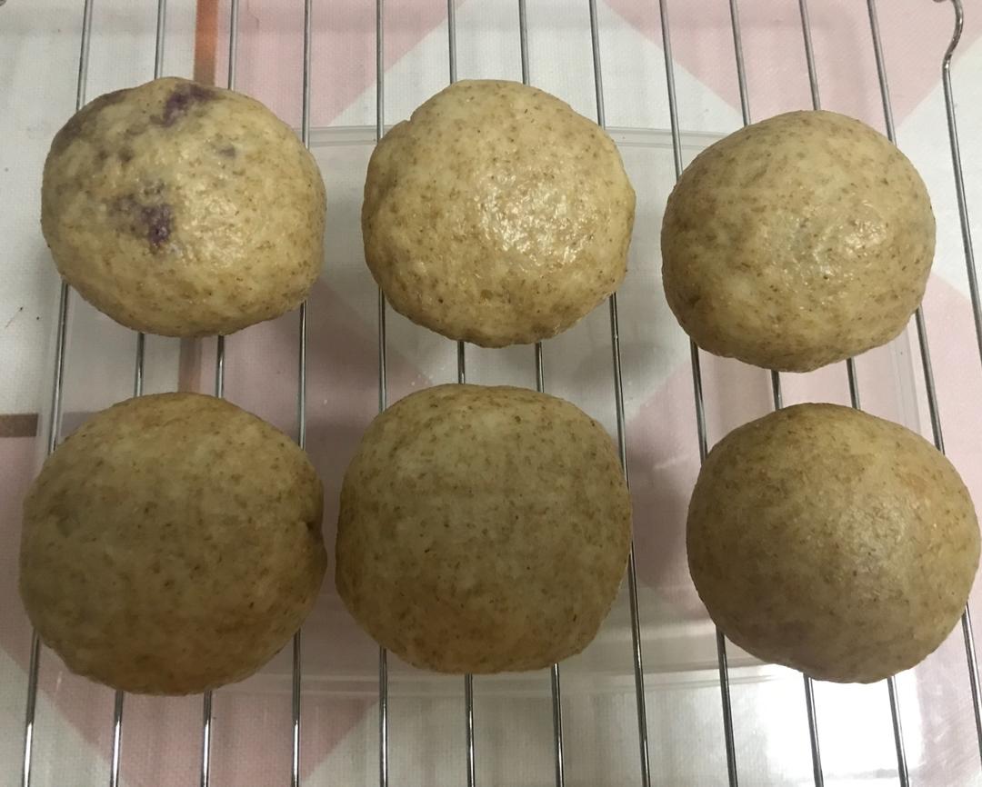 全麦紫薯包