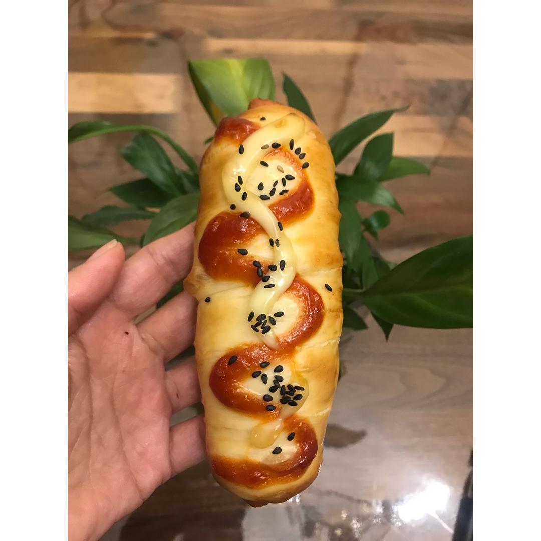 热狗面包卷