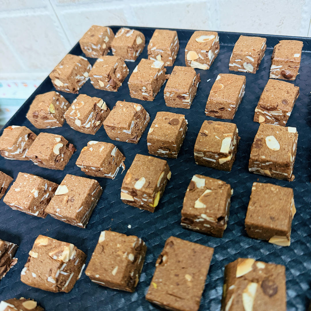 豪华版巧克力丁丁曲奇一口封神锁死这个配方