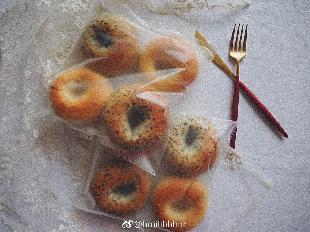 芝麻贝果（咸）