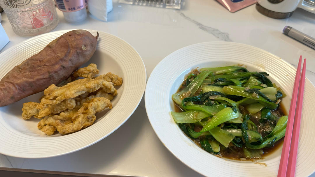 海米炒油菜