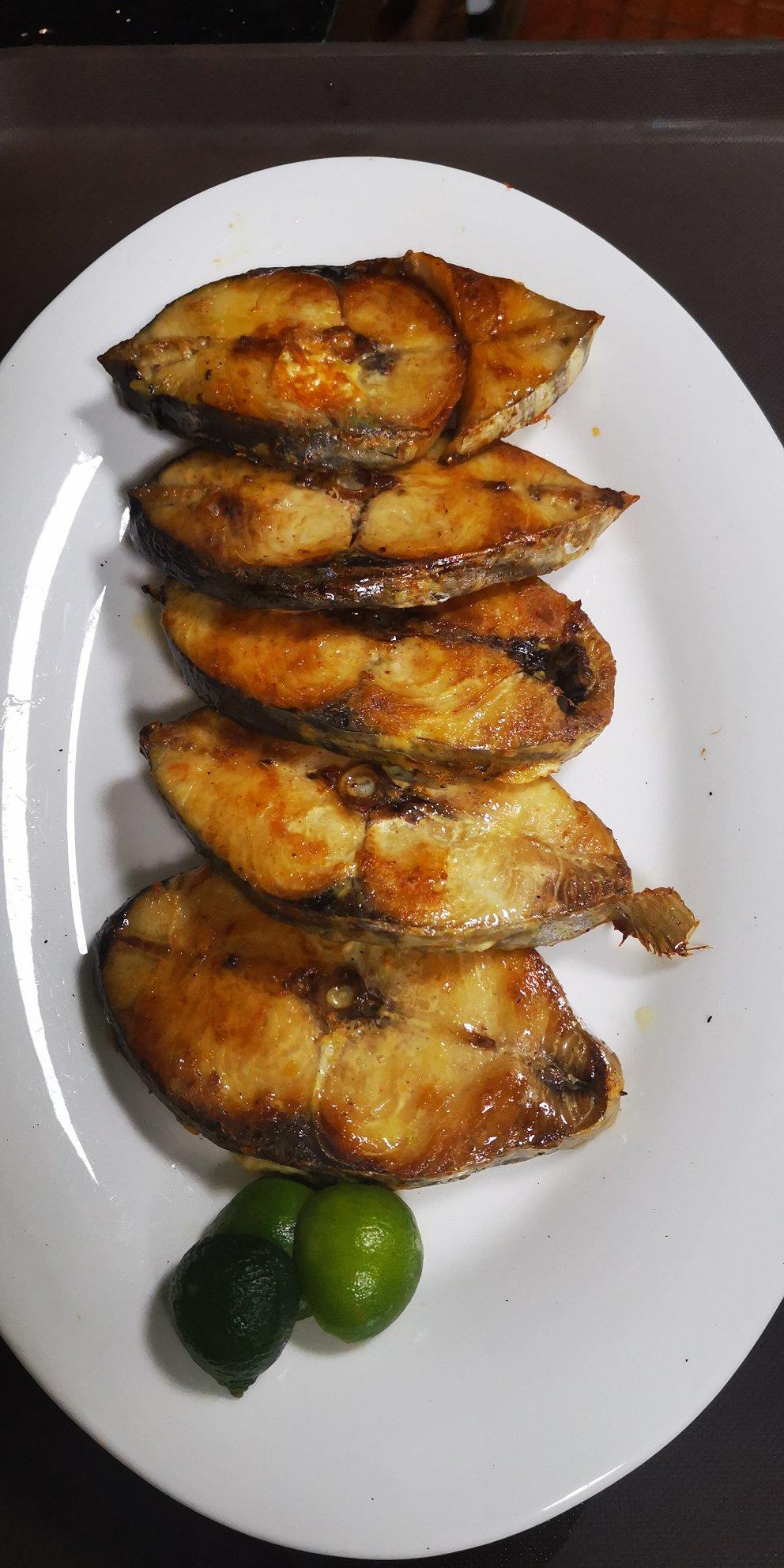 儒家学派做的香煎马鲛鱼