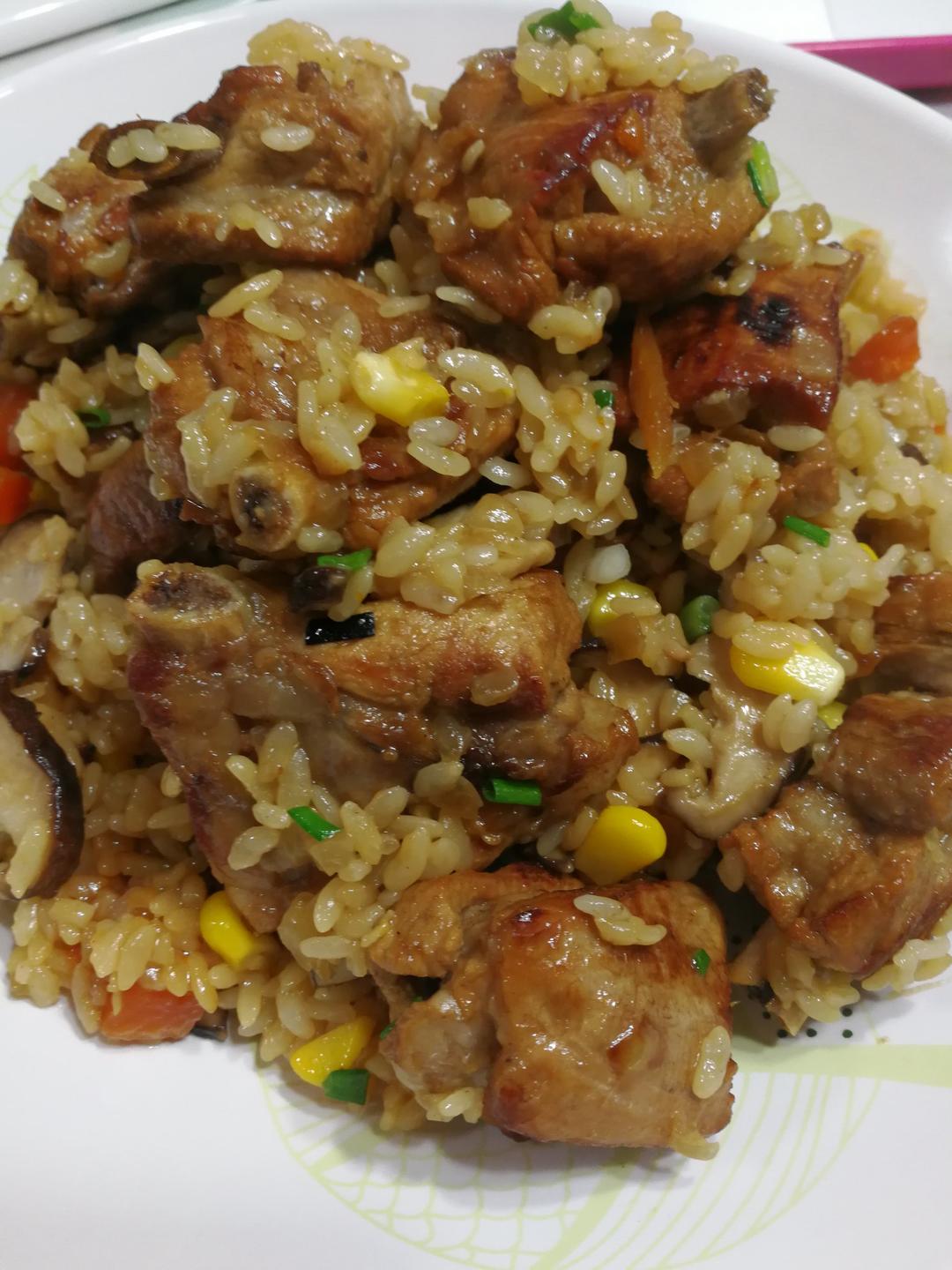 香菇排骨饭