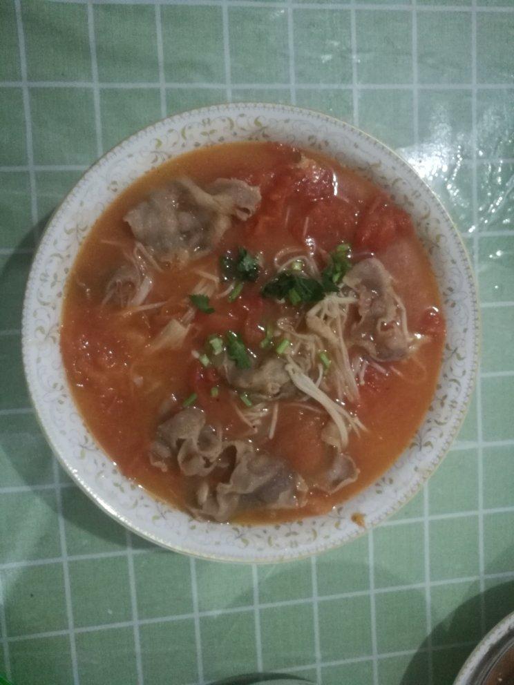 西红柿版酸汤肥牛卷