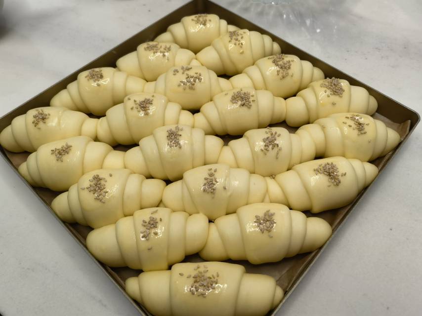 牛奶面包卷（直接法）