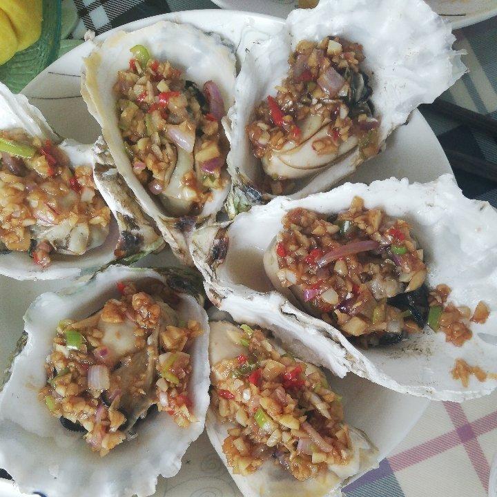 超简单～蒸蒜蓉生蚝