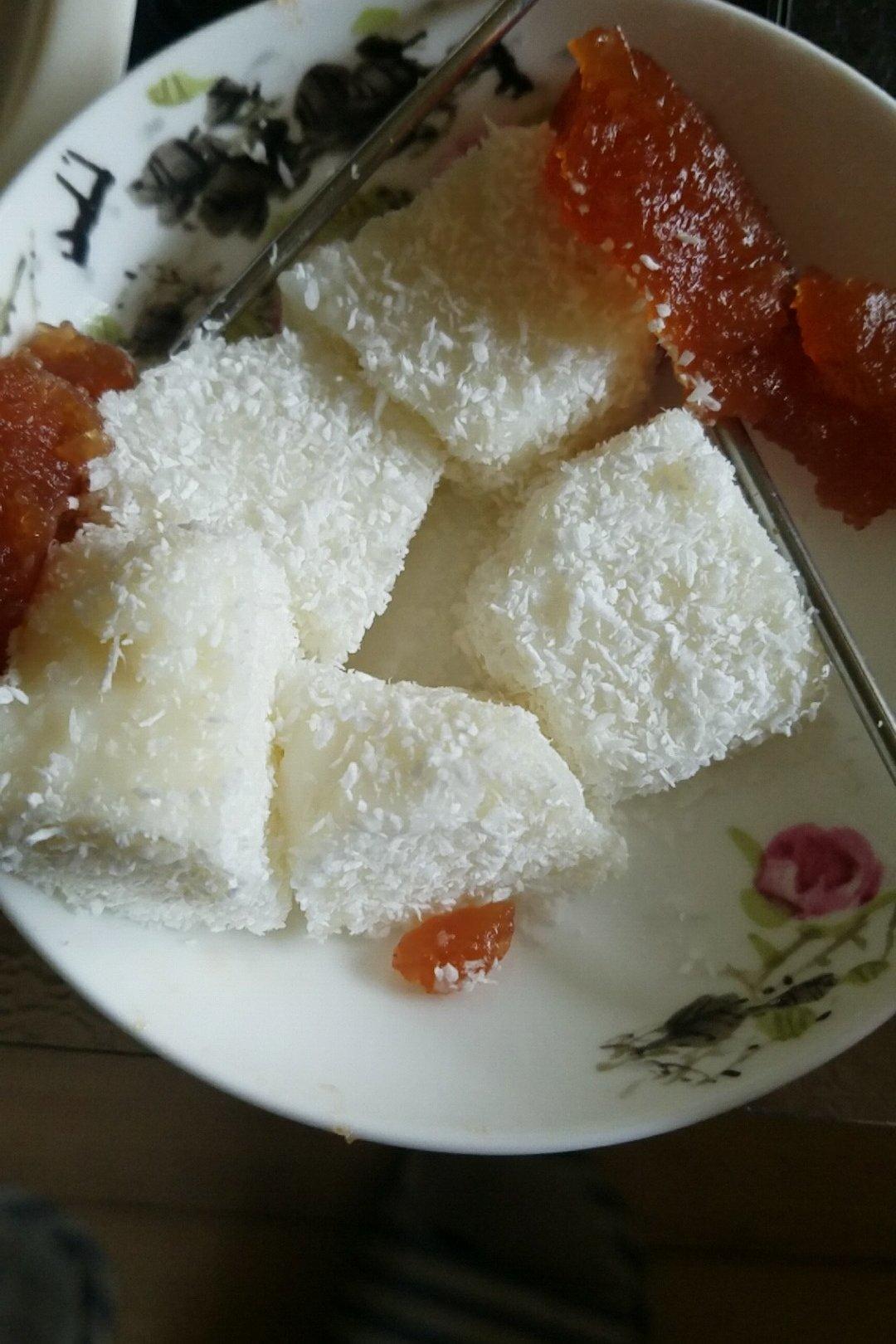 太棒啦！1个方子，做出2道口味一流的甜品！——椰奶小方&炸鲜奶