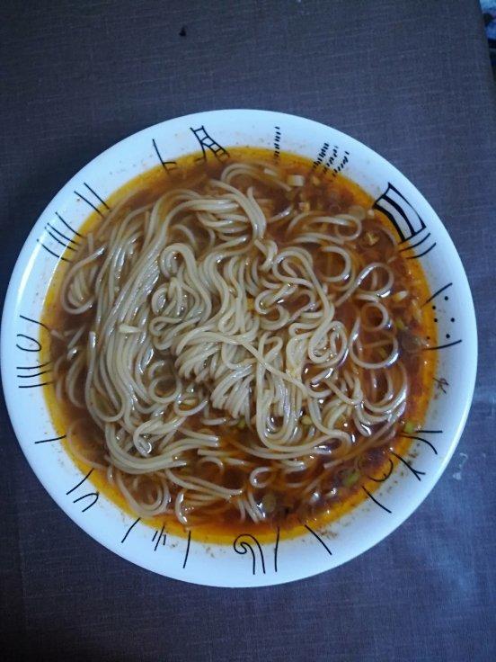 五分钟搞定的酸辣面