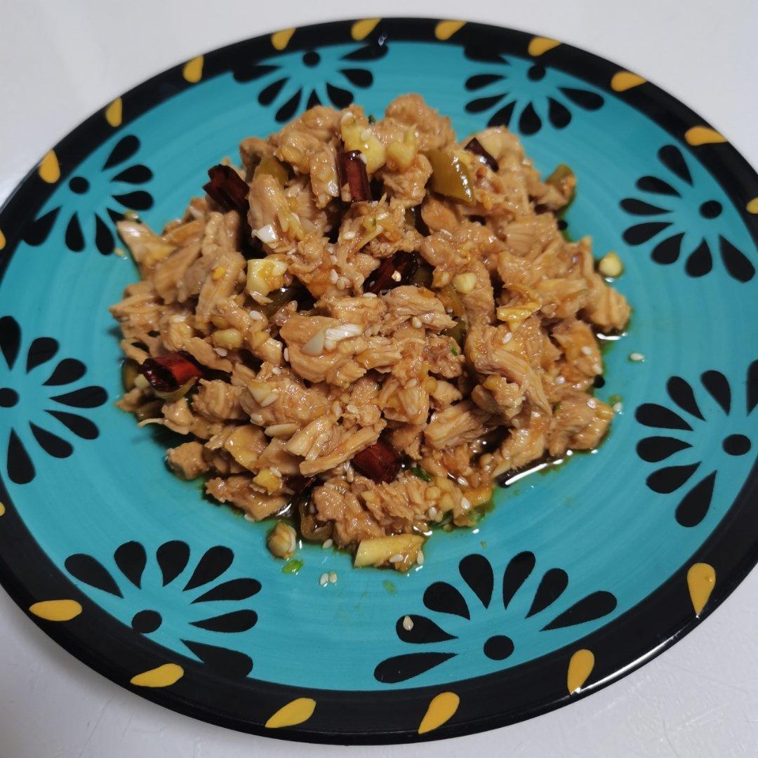 凉拌鸡胸肉丝