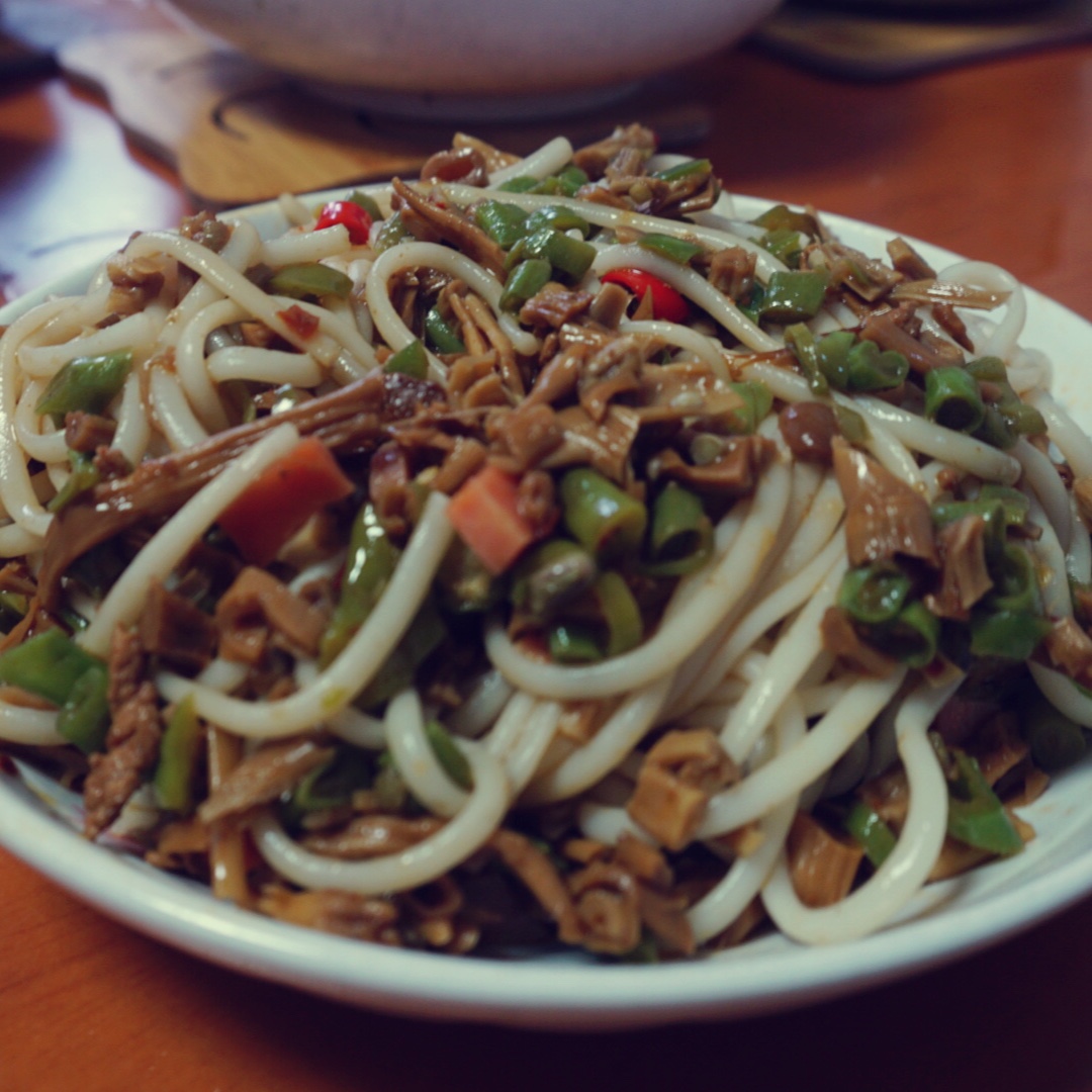 ll蓝妹子ll做的衢州凉拌粉干