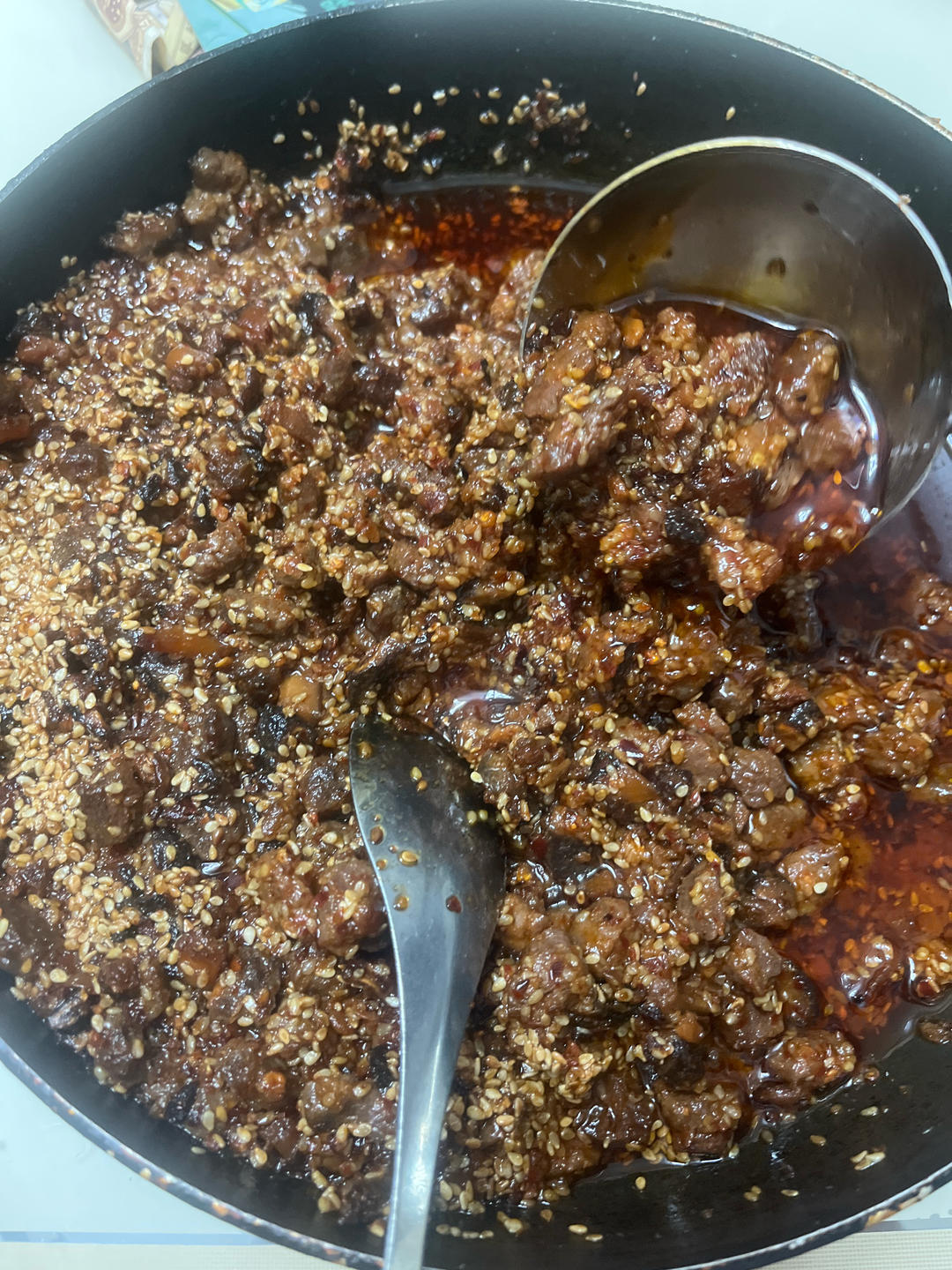 自制牛肉酱（改良版）
