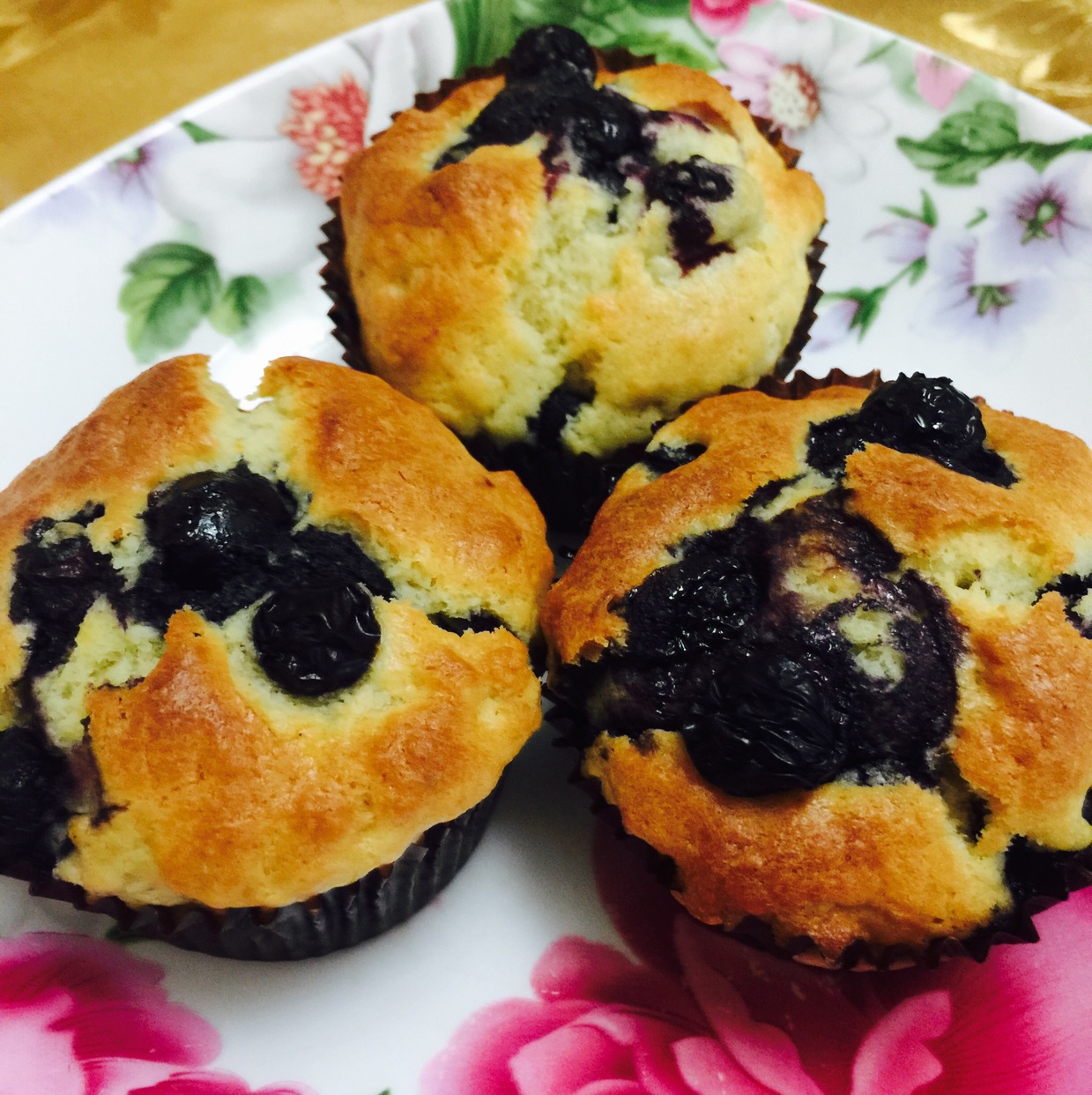 蓝莓玛芬蛋糕 Blueberry Muffin