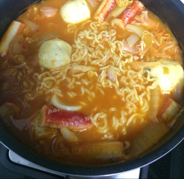 韩式芝士部队锅