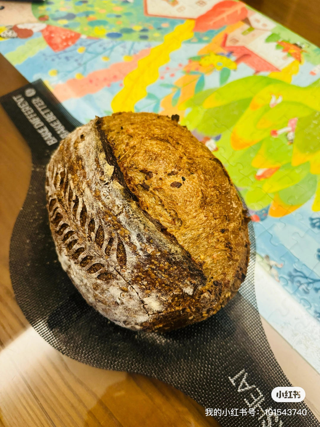 鲁邦种隔夜发酵欧包