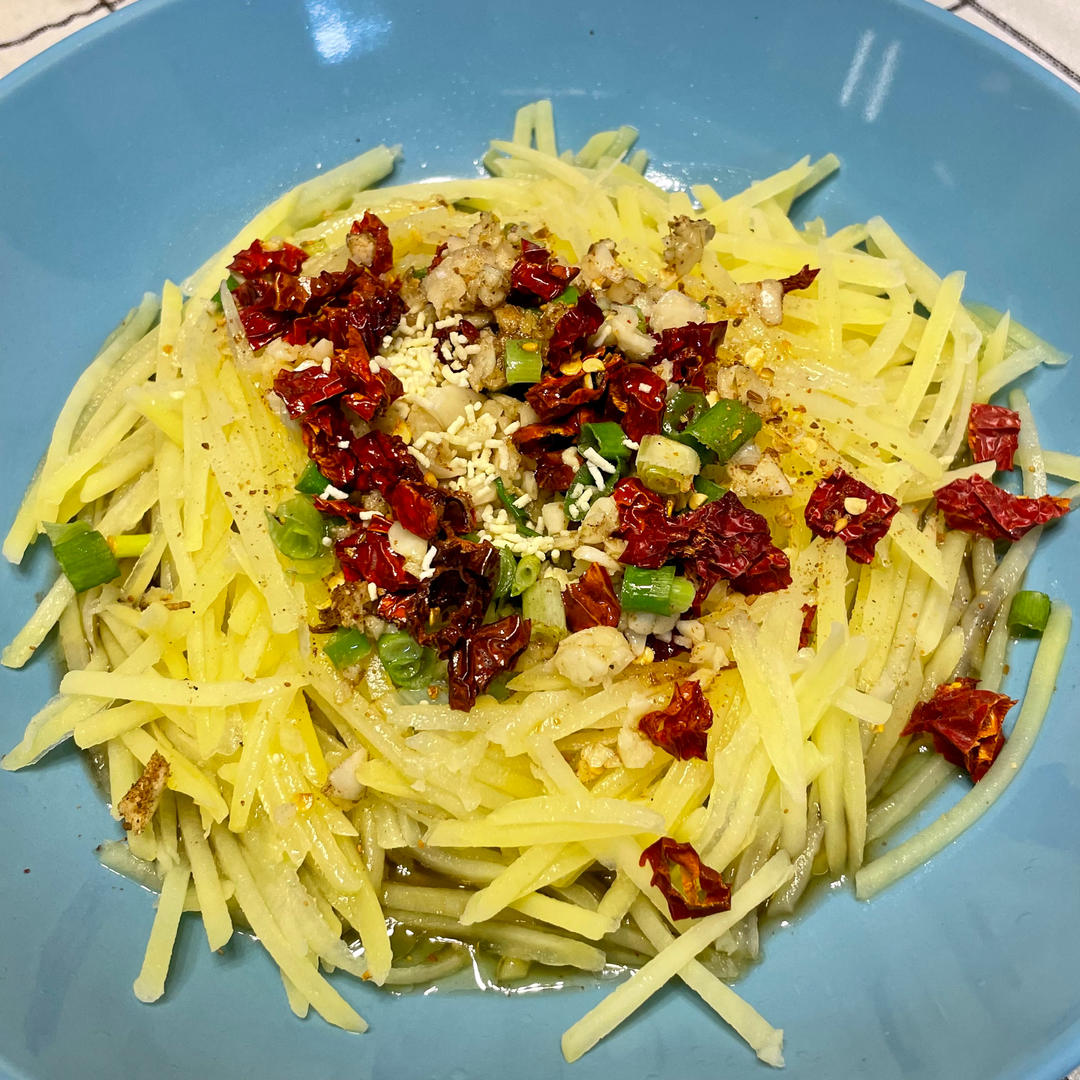 好吃下饭的油泼土豆丝
