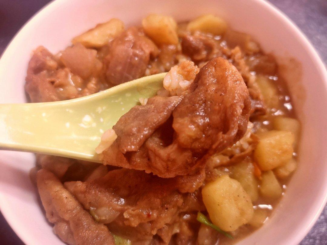 好吃到舔碗底的土豆肥牛拌饭