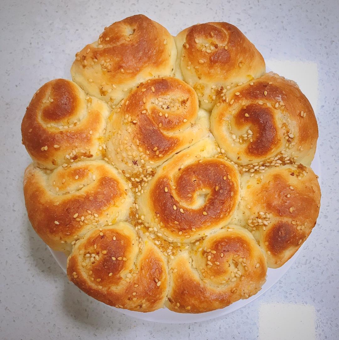 脆底蜂蜜小面包