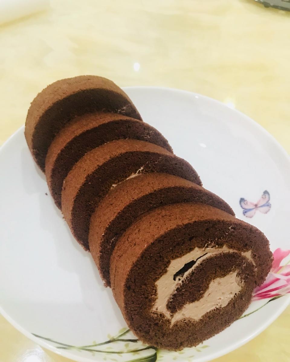 可可蛋糕卷