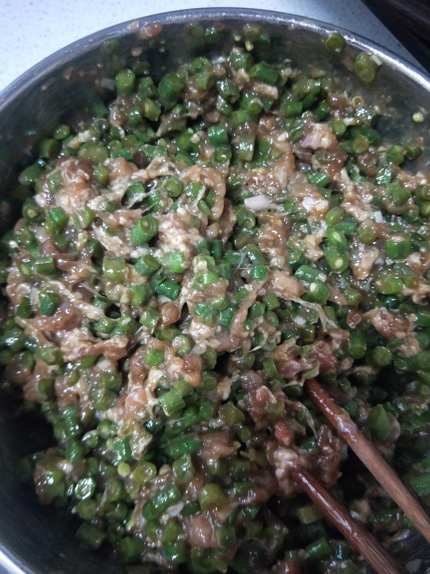 香喷喷的饺子馅|豇豆角猪肉