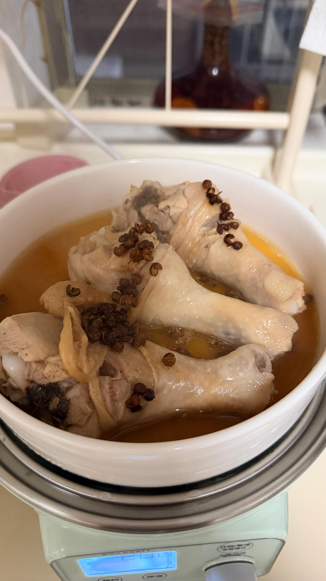 ㊙️不加一滴水不滴油，超好吃的椒盐蒸鸡腿