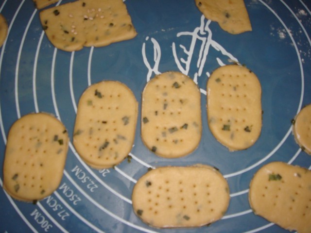 香葱苏打饼干