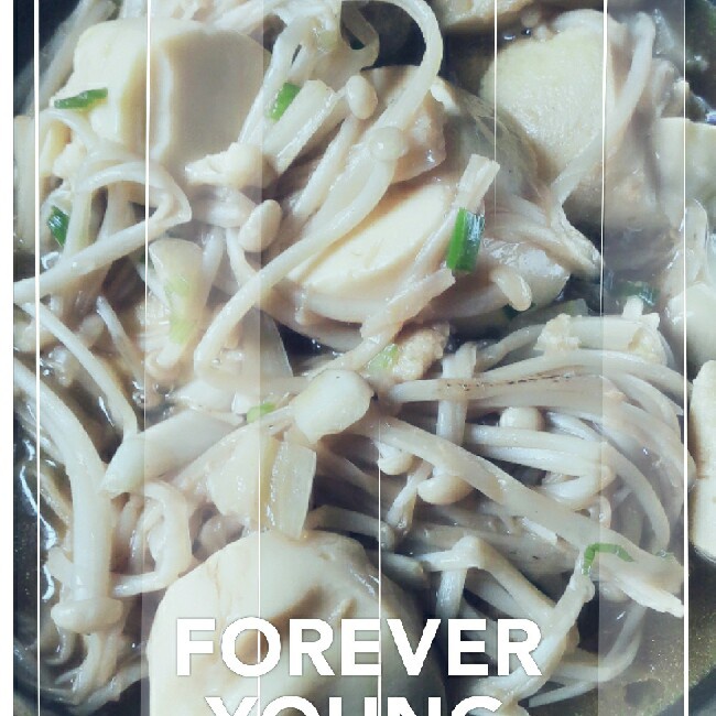 超级下饭菜--金针菇日本豆腐