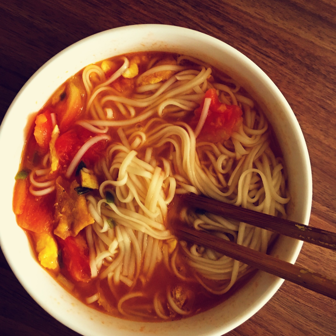 西红柿鸡蛋面
