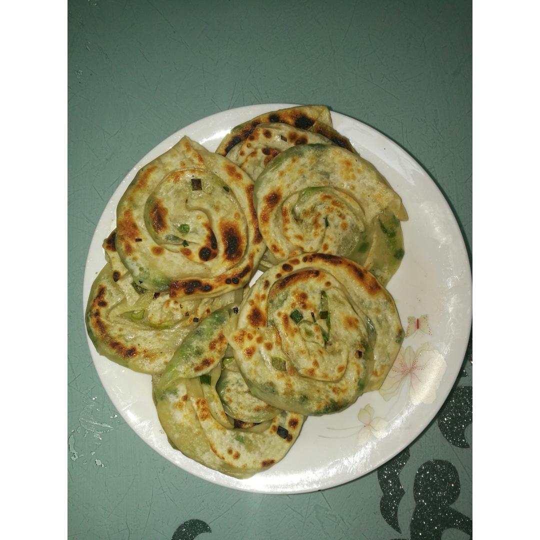 饺子皮葱油饼