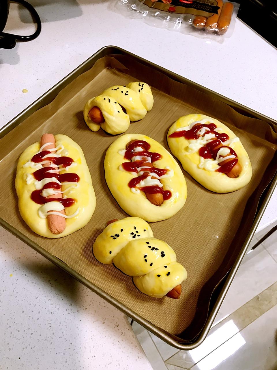 纯奶手撕吐司的做法 步骤1