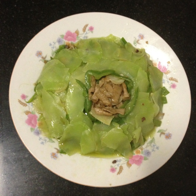 莴笋炒肉片