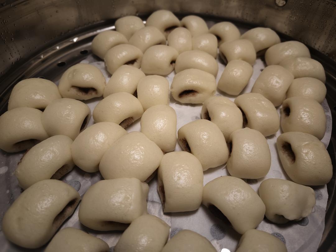 🔥小盆友抢着吃的豆沙小馒头，附视频详细操作！