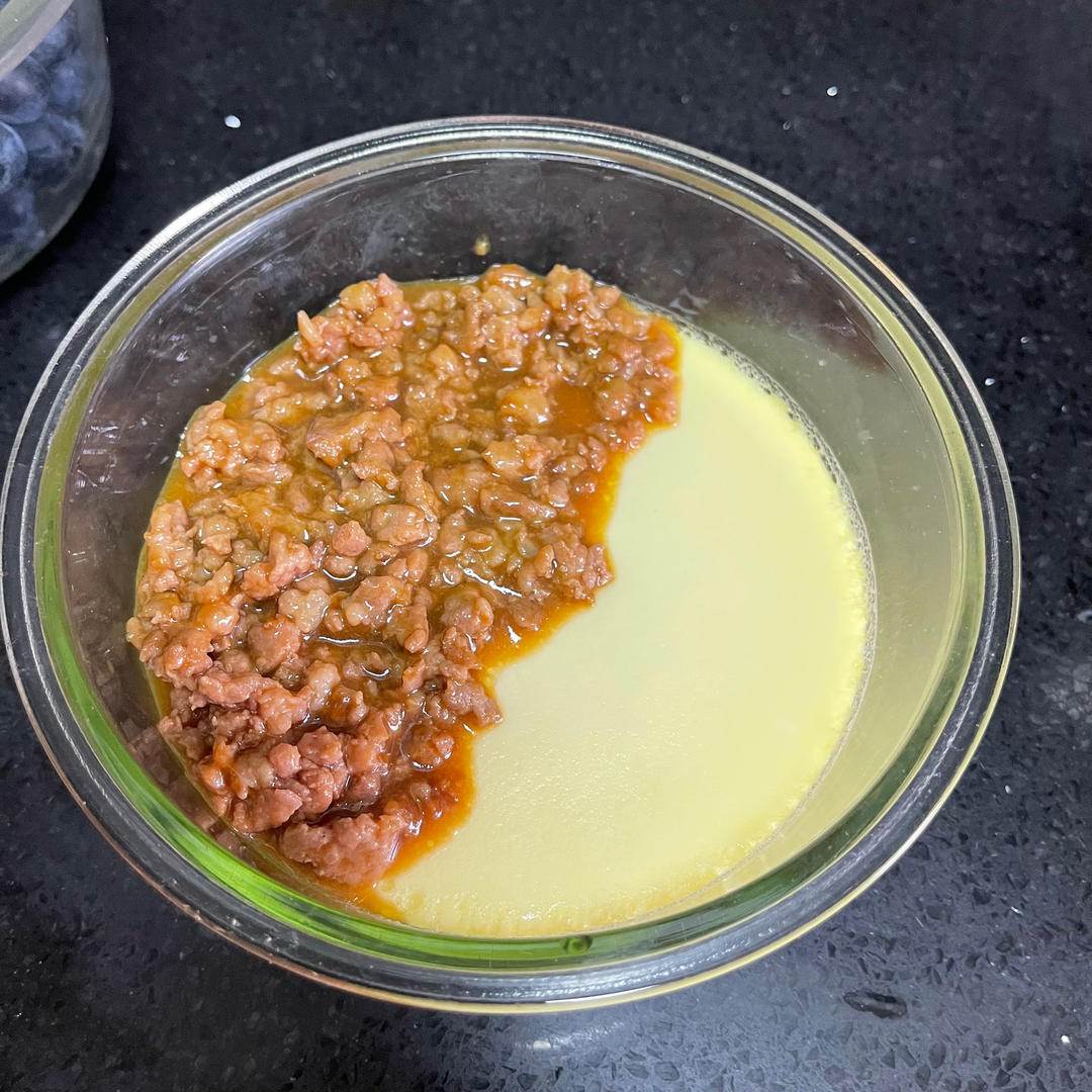 比布丁还要嫩！巨好吃又营养的肉末水蒸蛋