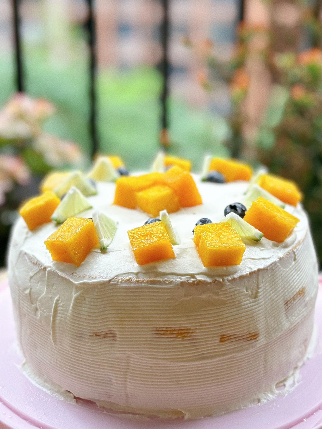 店铺夏日爆款：百香果芒果蛋糕