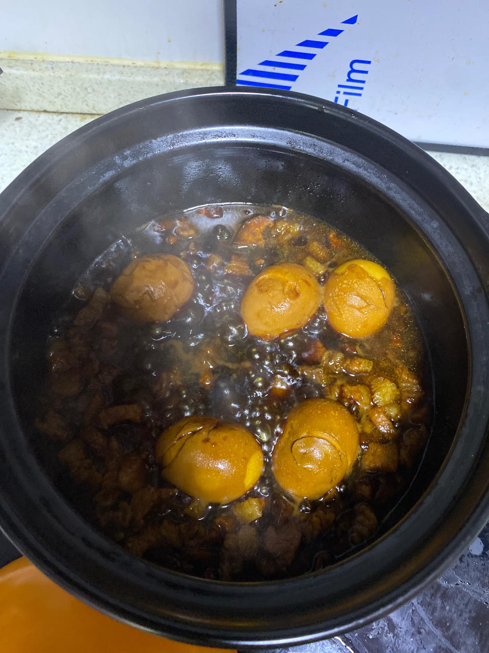 洋葱酥卤肉饭