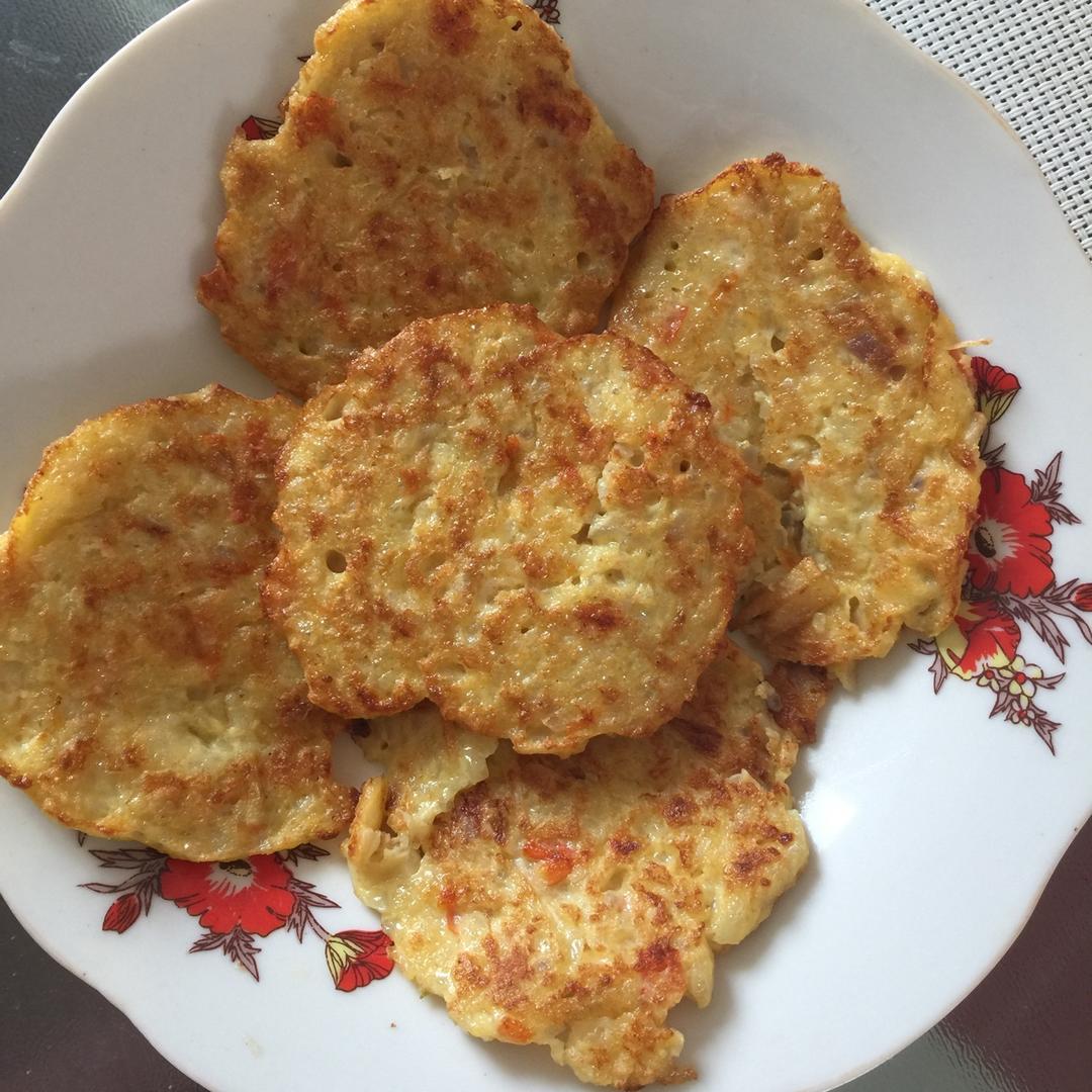 宝宝辅食之土豆胡萝卜小饼