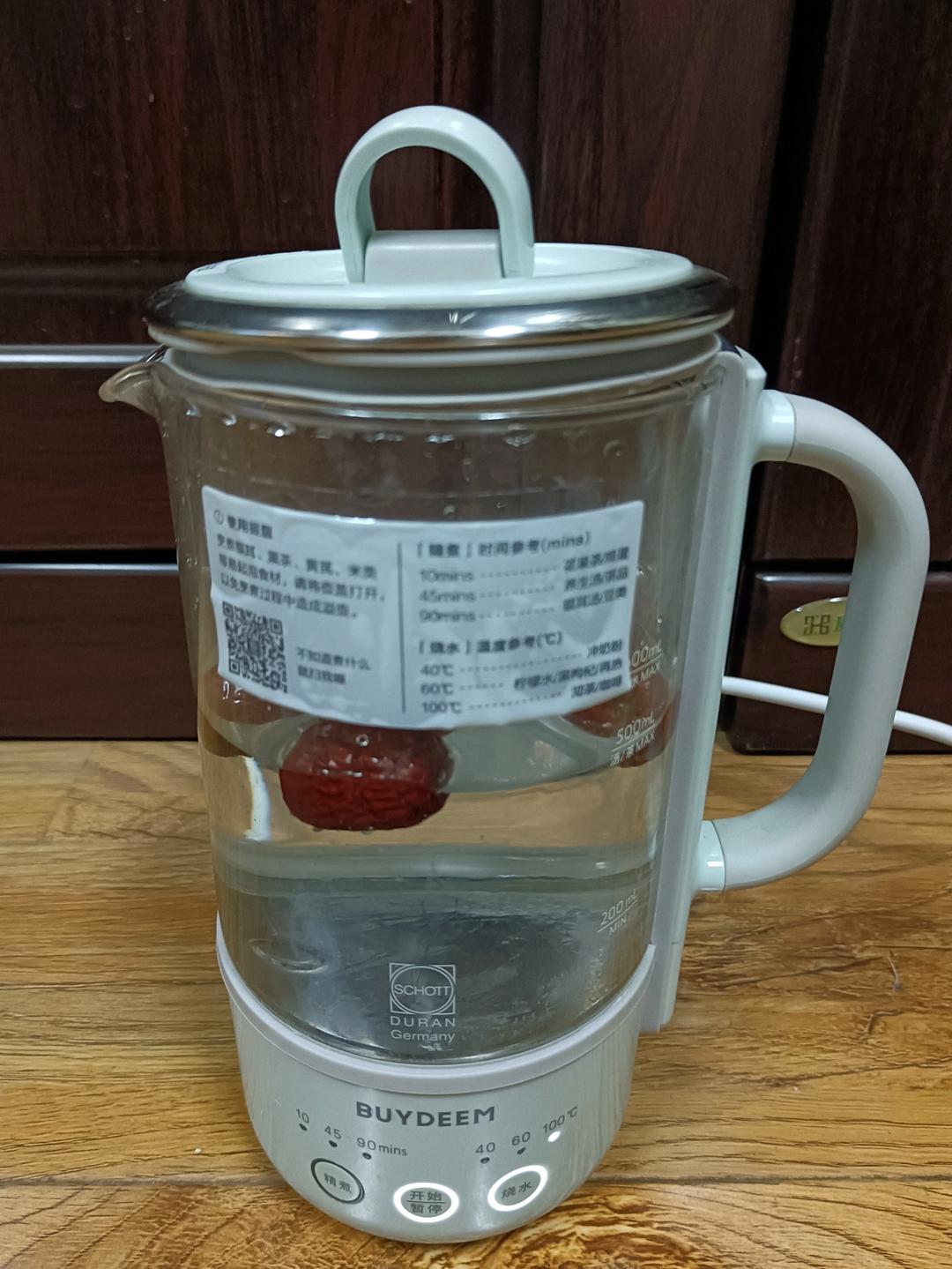 红枣普洱茶【5-6月北鼎养生壶食谱】