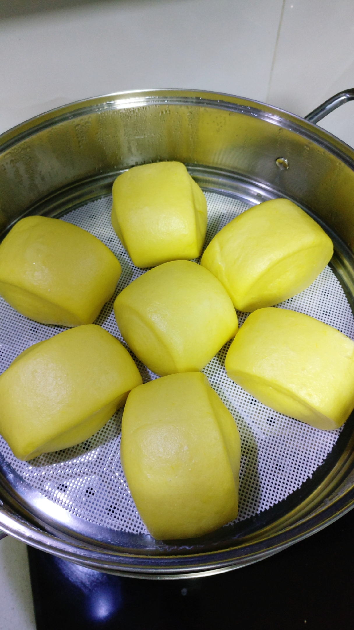 南瓜馒头（一次发酵省时 软软的馒头 简单易学）的做法