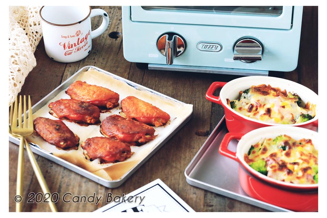 奥尔良烤翅配芝士土豆泥-Toffy电烤箱的做法