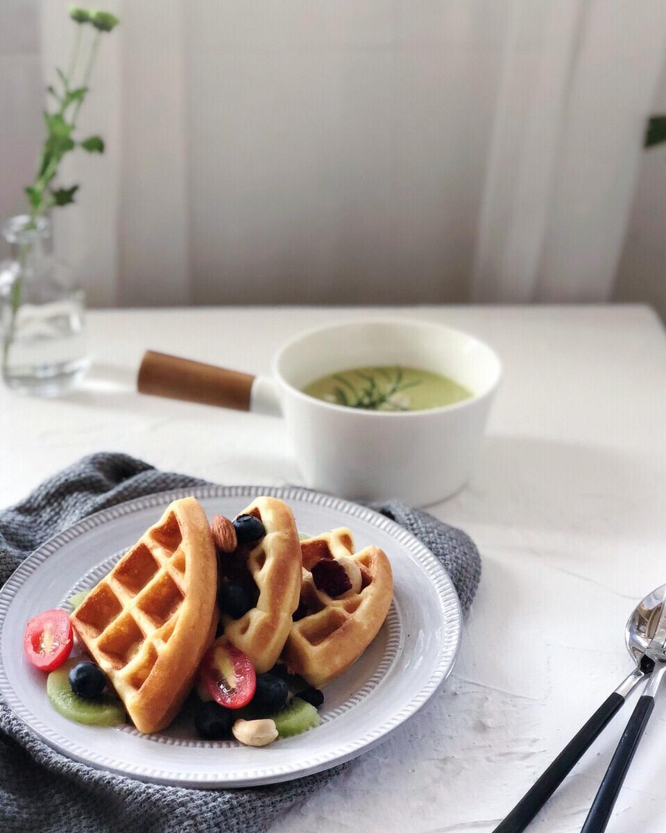 经典格子华夫饼 Belgian Waffle