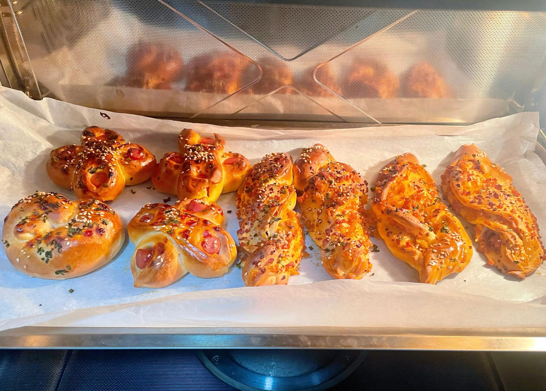 香葱肉松面包（烫种法）