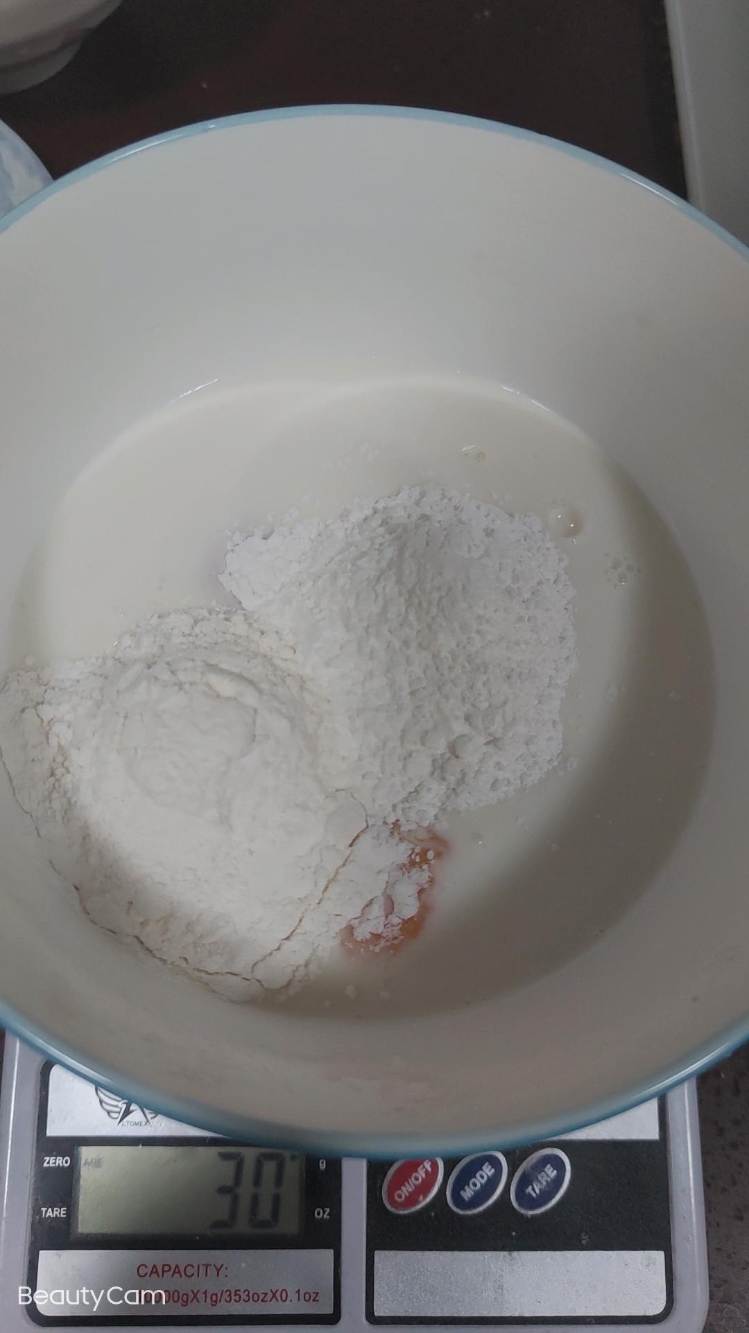 纯奶手撕吐司的做法 步骤1