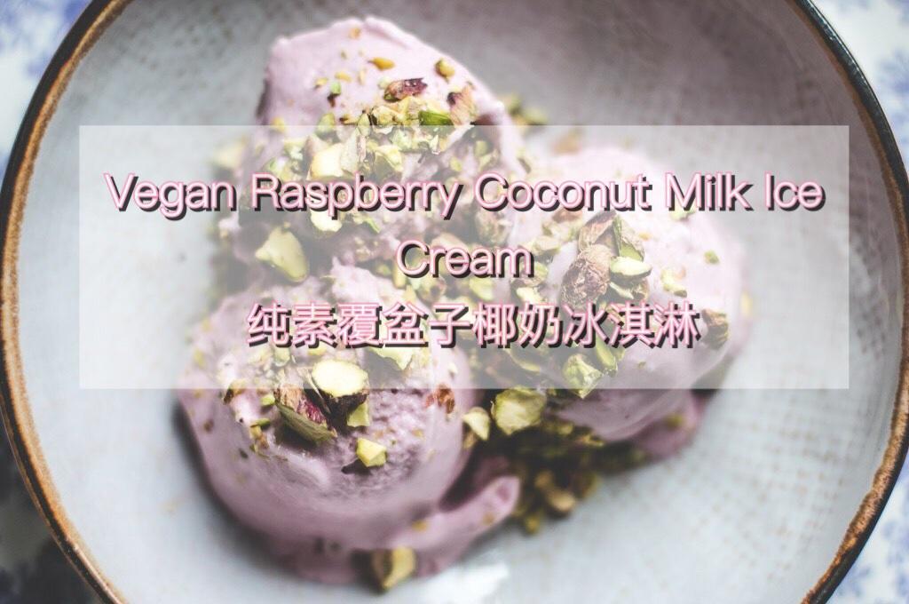纯素无糖的覆盆子冰淇淋
Vegan Raspberry Coconut Milk Ice Cream的做法