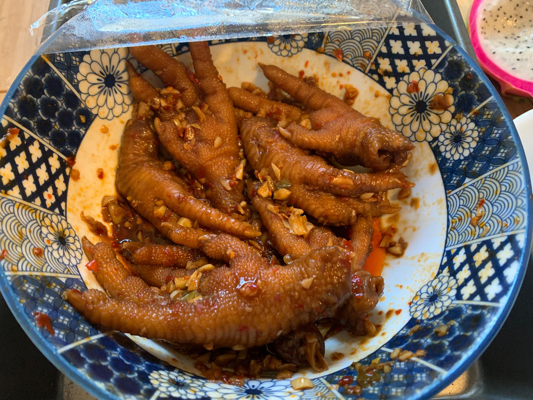 卖了十几年鸡爪的阿姨教我做的蒜香鸡爪