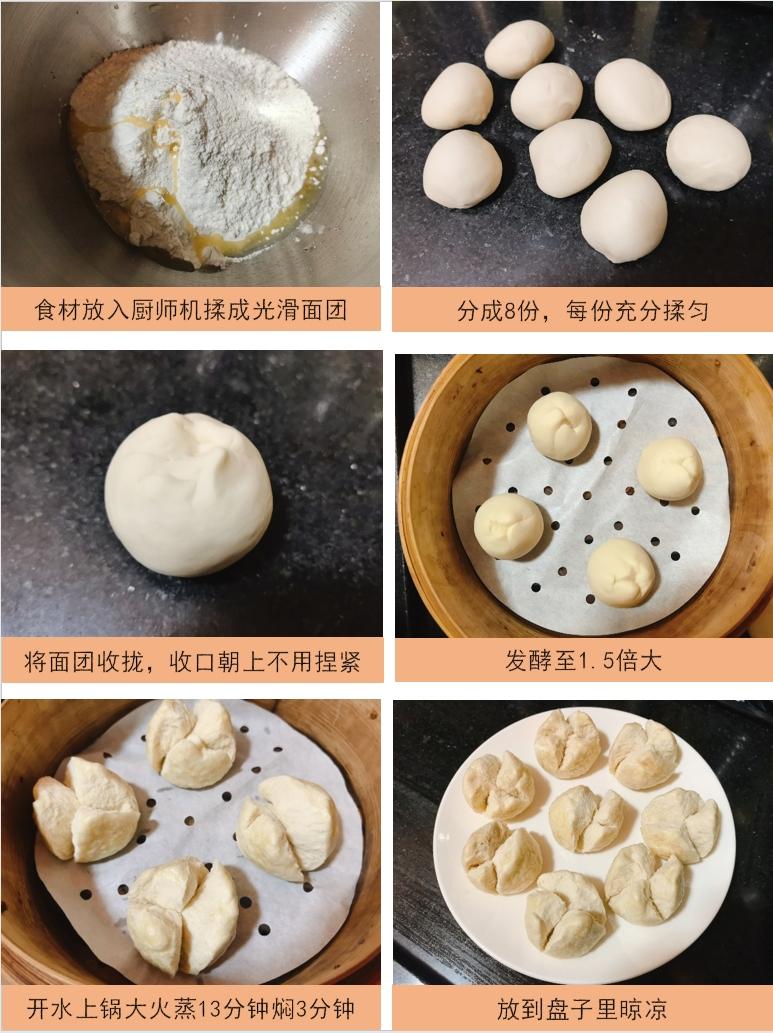 纯奶手撕吐司的做法 步骤1