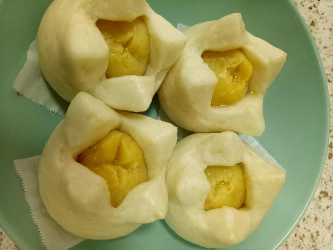 奶黄馅儿和奶黄包