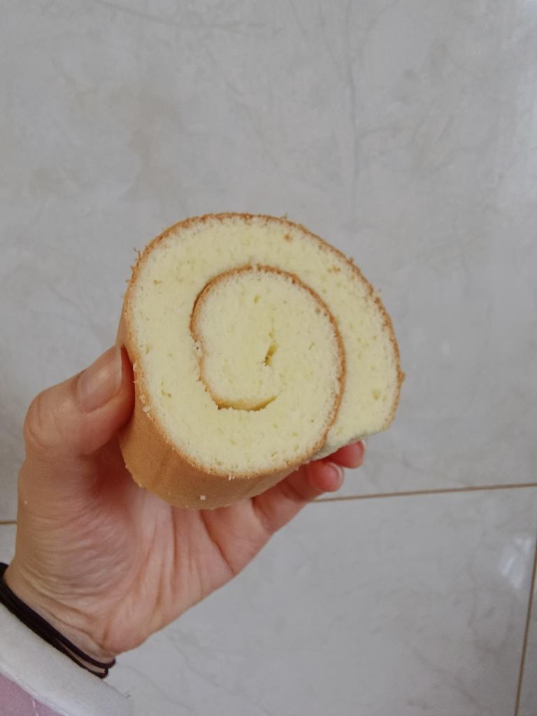 烫面戚风蛋糕卷