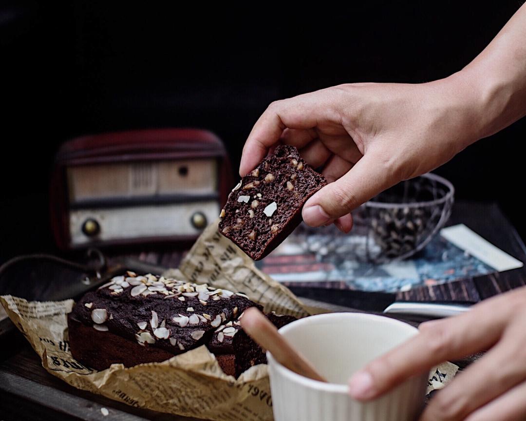 无油低卡布朗尼蛋糕🖤的做法