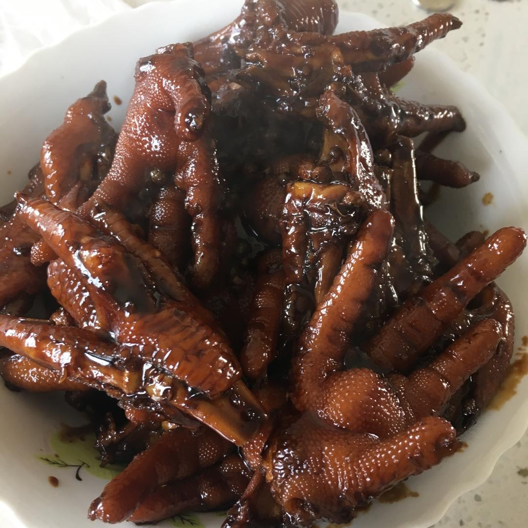 秘制红烧鸡爪