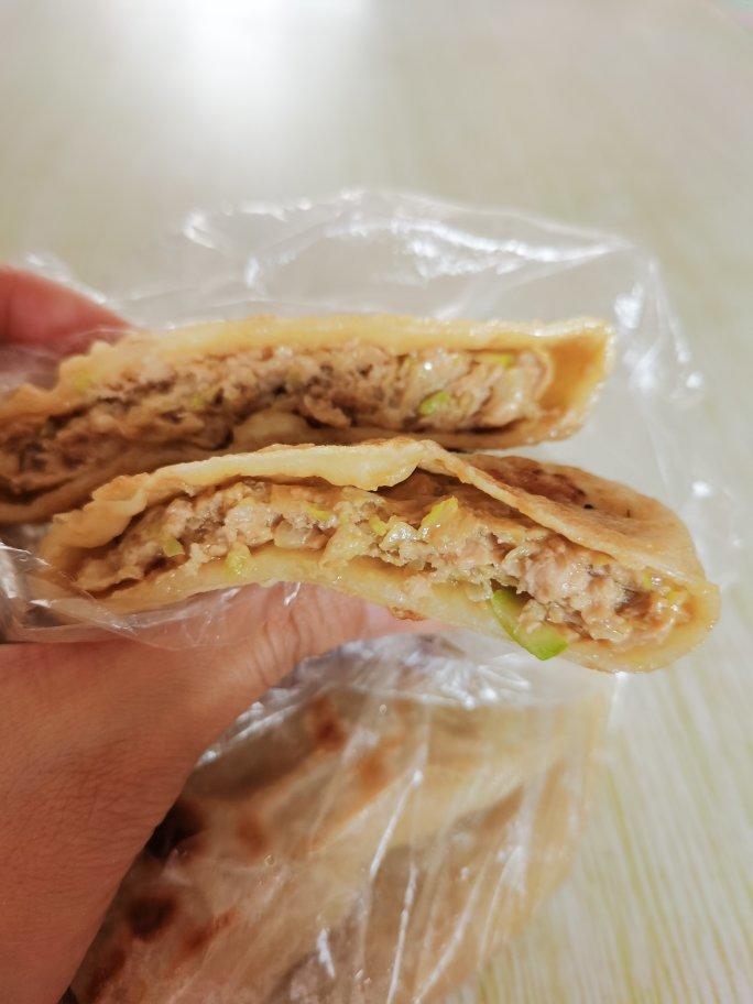简单不露馅，厚度1厘米大馅饼