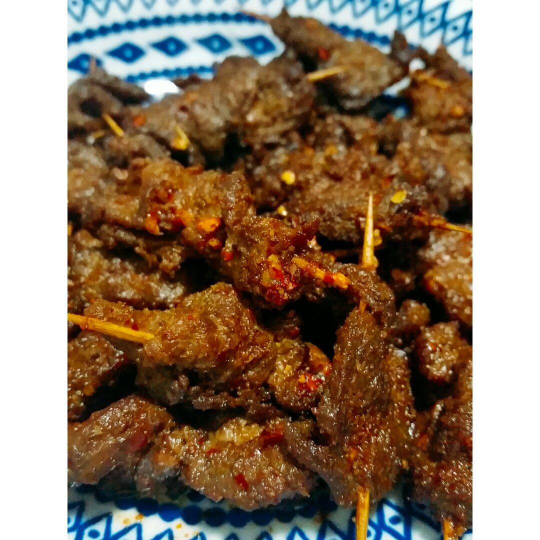 牙签牛肉串-湖南口味